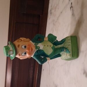 VTG 1975 Hoffman "Mr Lucky Series" Irish Themed Whiskey Decanter IRISH JIG